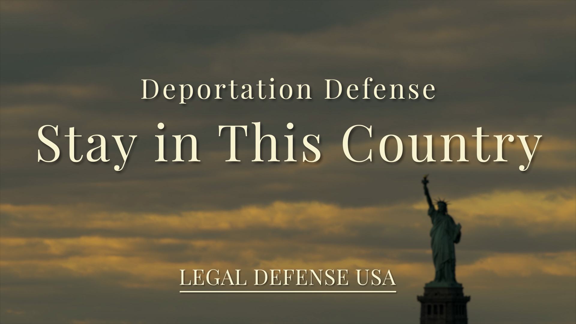 Deportation Defense